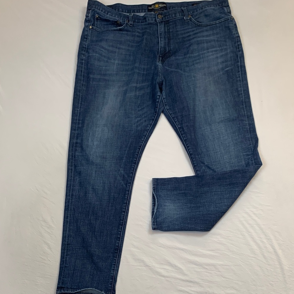 Lucky Brand 410 Athletic Fit Men's Dark Blue 42x32 EUC Casual Everyday Wear